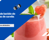 Receta de batido de proteína de sandía
